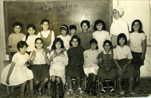 כיתה ה'  בית יעקב 1965